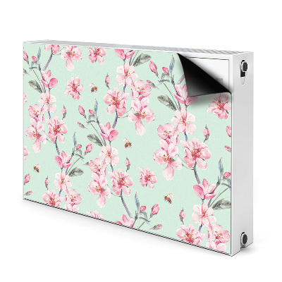 Heizkörperverkleidung magnet Kirschblüten