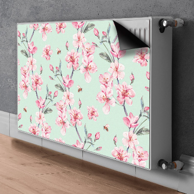 Heizkörperverkleidung magnet Kirschblüten