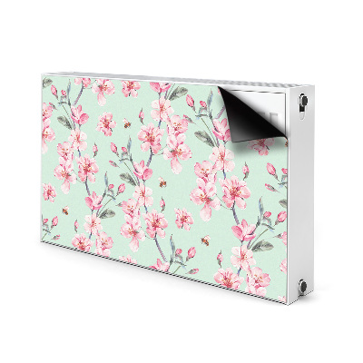 Heizkörperverkleidung magnet Kirschblüten