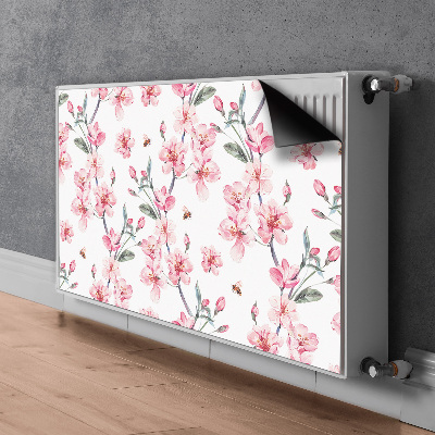 Magnet Heizkörperverkleidung Subtile blumen