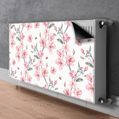 Magnet Heizkörperverkleidung Subtile blumen