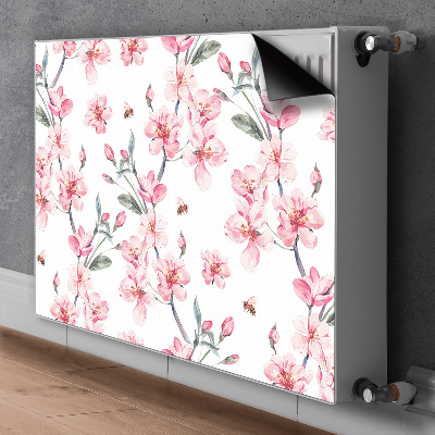 Magnet Heizkörperverkleidung Subtile blumen