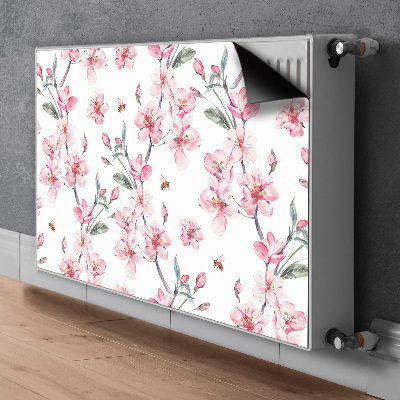 Magnet Heizkörperverkleidung Subtile blumen