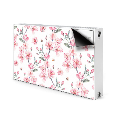 Magnet Heizkörperverkleidung Subtile blumen