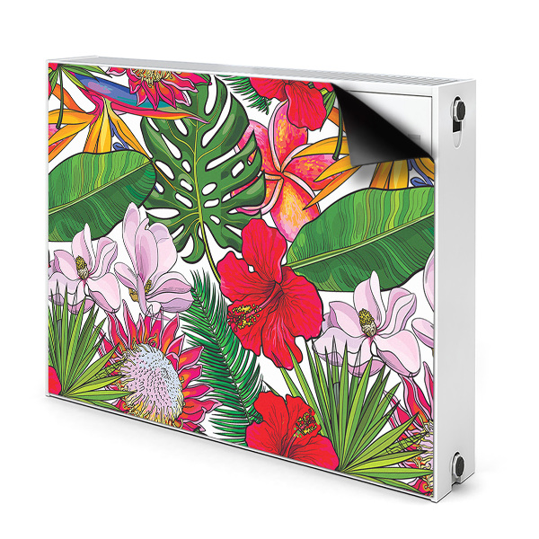 Heizkörperverkleidung magnet Farbenfrohe blumen