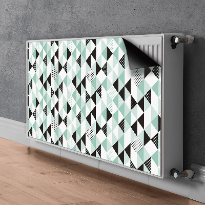 Heizkörperverkleidung magnetisch Geometrisches muster
