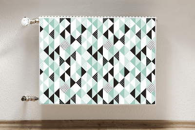 Heizkörperverkleidung magnetisch Geometrisches muster