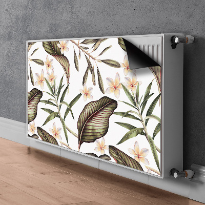 Heizkörperverkleidung magnet Blätter und blüten