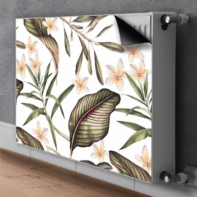 Heizkörperverkleidung magnet Blätter und blüten