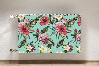 Heizkörperverkleidung magnet Blätter und blüten