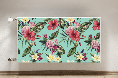 Heizkörperverkleidung magnet Blätter und blüten