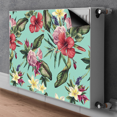 Heizkörperverkleidung magnet Blätter und blüten