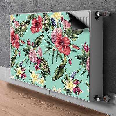 Heizkörperverkleidung magnet Blätter und blüten