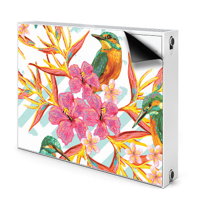 Heizkörperverkleidung magnet Sommervögel