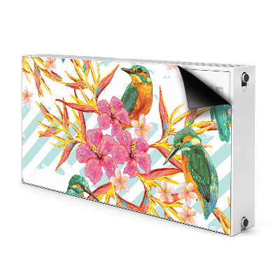Heizkörperverkleidung magnet Sommervögel