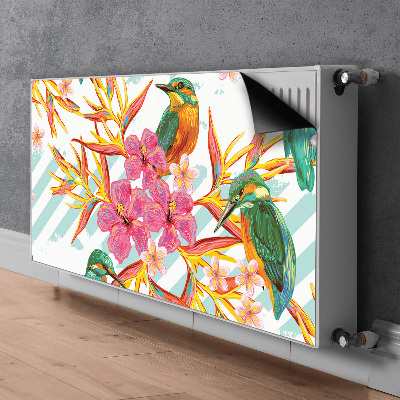 Heizkörperverkleidung magnet Sommervögel