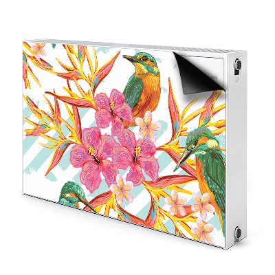 Heizkörperverkleidung magnet Sommervögel