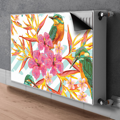 Heizkörperverkleidung magnet Sommervögel