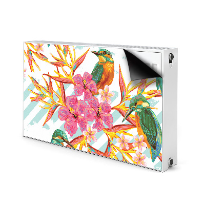 Heizkörperverkleidung magnet Sommervögel