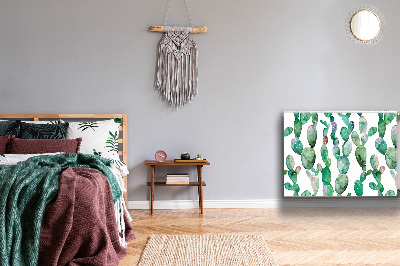 Heizkörperverkleidung magnet Aquarell cacti