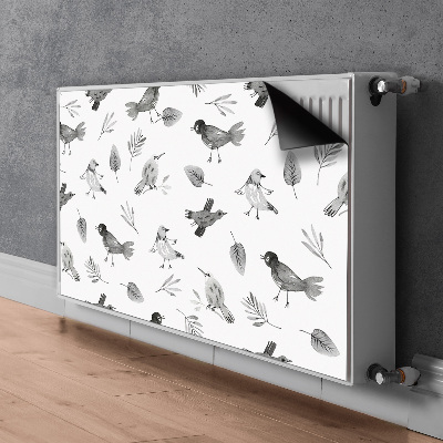 Magnet Heizkörperverkleidung Gezogene vögel