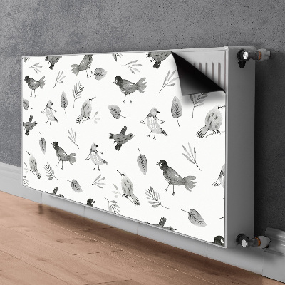 Magnet Heizkörperverkleidung Gezogene vögel