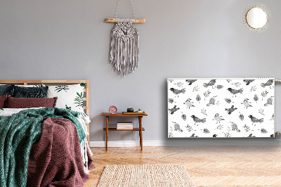 Magnet Heizkörperverkleidung Gezogene vögel