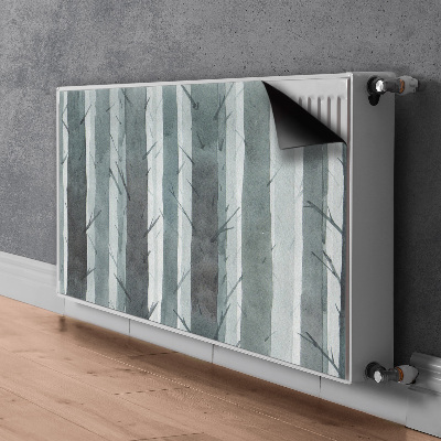 Heizkörperverkleidung magnetisch 3d-streifenmuster