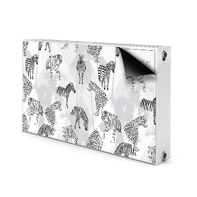 Magnet Heizkörperverkleidung Tiger und zebras