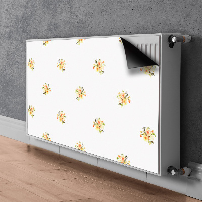 Dekorative Heizkörperabdeckung Mini-blumensträuße