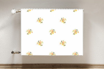 Dekorative Heizkörperabdeckung Mini-blumensträuße