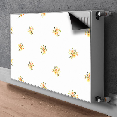 Dekorative Heizkörperabdeckung Mini-blumensträuße
