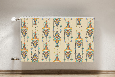 Magnet Heizkörperverkleidung Aztekischer stil