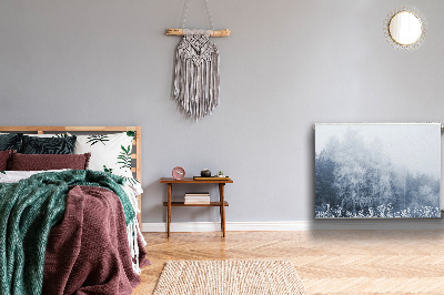 Heizkörperverkleidung magnetisch Winterbäume