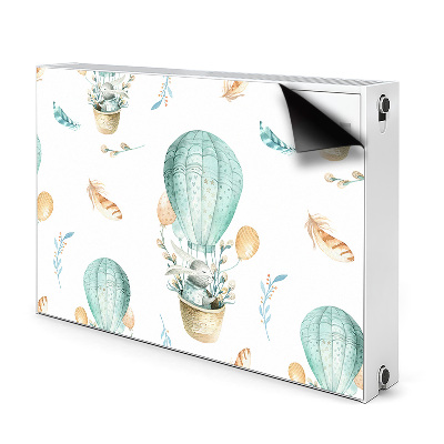 Heizkörperverkleidung magnet Kaninchen in einem ballon