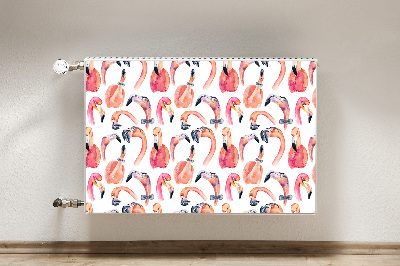 Magnet Heizkörperverkleidung Verrückte flamingos