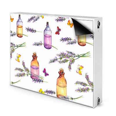 Dekorative Heizkörperabdeckung Lavendel öl