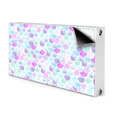 Heizkörperverkleidung magnet Farbenfrohe tropfen