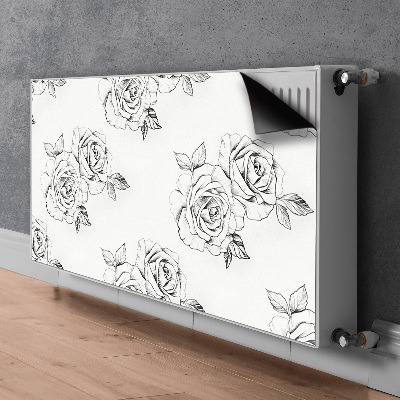 Magnet Heizkörperverkleidung Rosen