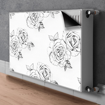 Magnet Heizkörperverkleidung Rosen