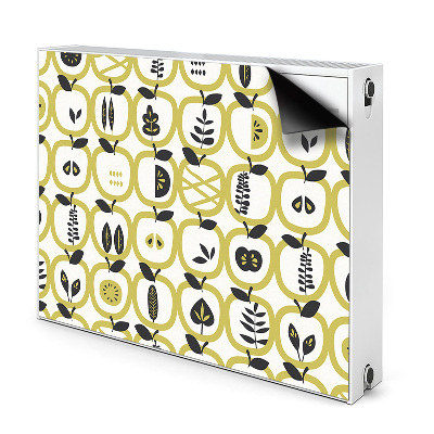 Heizkörperverkleidung magnet Äpfelmuster