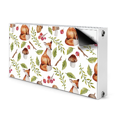 Heizkörperverkleidung magnet Fuchs- und waldfrucht