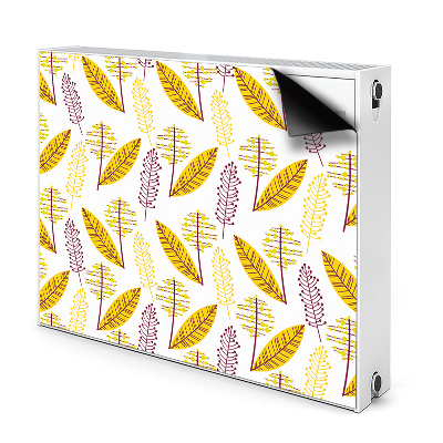 Heizkörperverkleidung magnet Herbstblätter