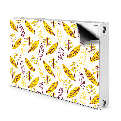 Heizkörperverkleidung magnet Herbstblätter
