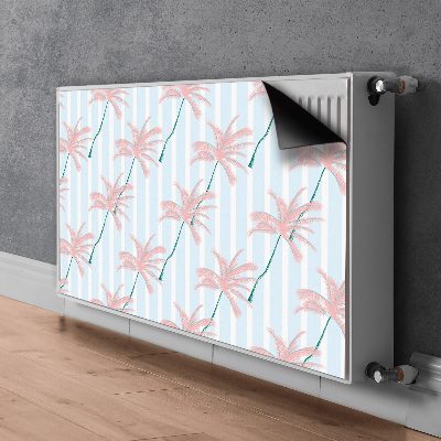 Heizkörperverkleidung magnet Palmenblätter