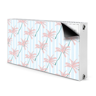 Heizkörperverkleidung magnet Palmenblätter