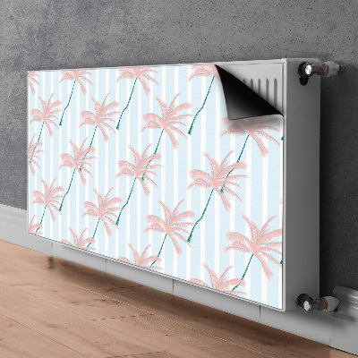Heizkörperverkleidung magnet Palmenblätter