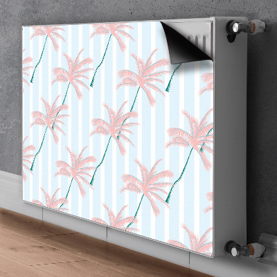 Heizkörperverkleidung magnet Palmenblätter