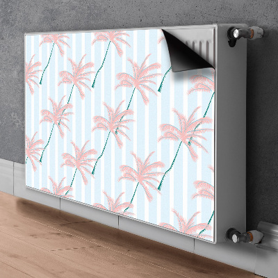 Heizkörperverkleidung magnet Palmenblätter