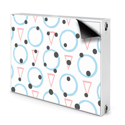 Heizkörperverkleidung magnet Räder und dreiecke